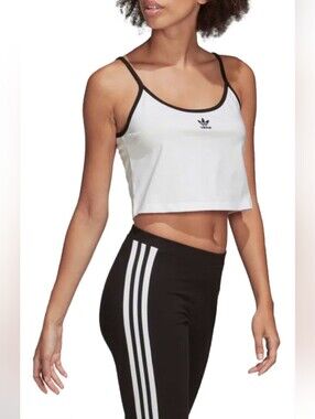 Adidas spaghetti strap tank small